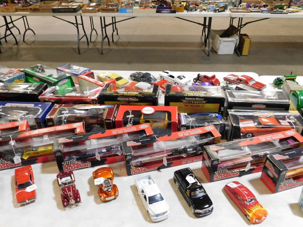 collectible toy cars and semis